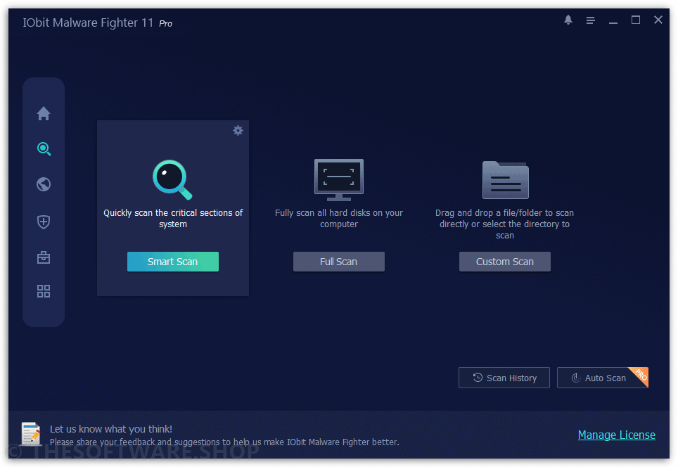 IObit Malware Fighter 11 Pro - Scan
