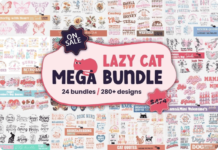 Lazy Cat Mega Bundle Discount Sale