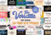 The Versatile Font Bundle Discount Sale Download