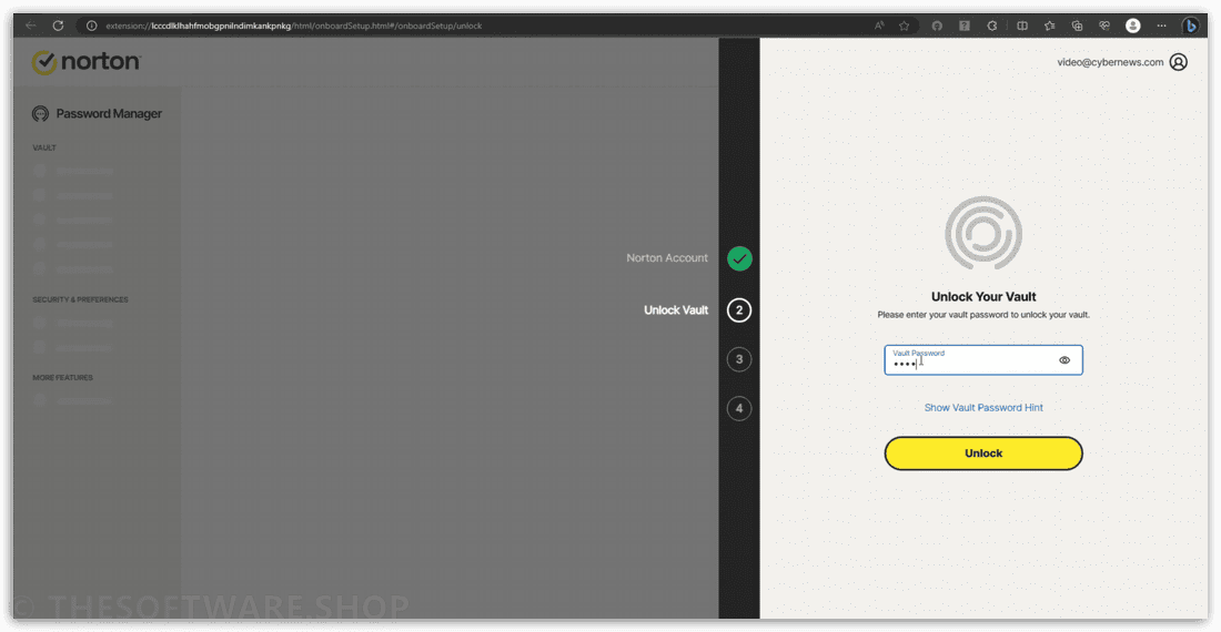 Norton 360 Deluxe Password Manager