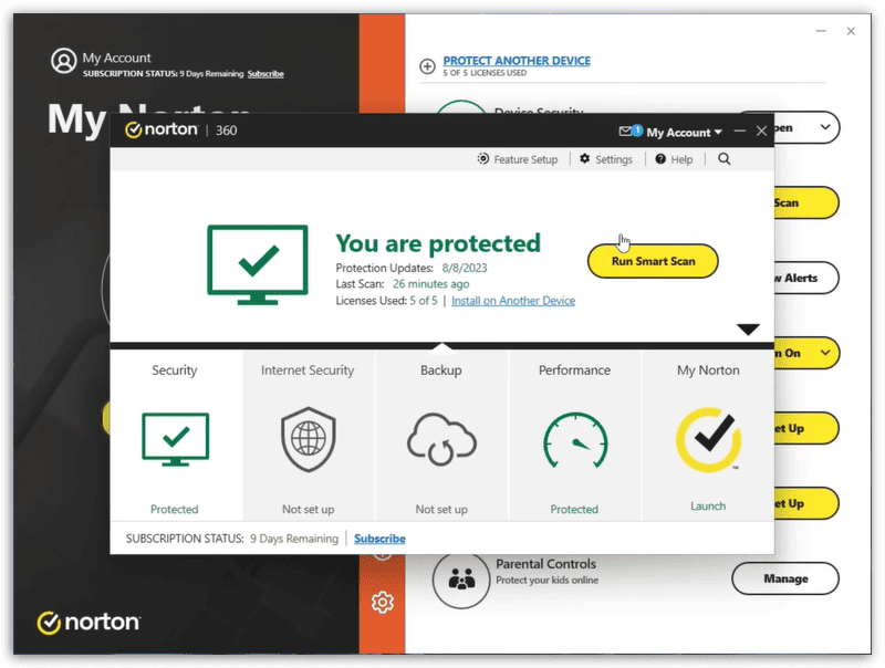 Norton 360 Deluxe Security
