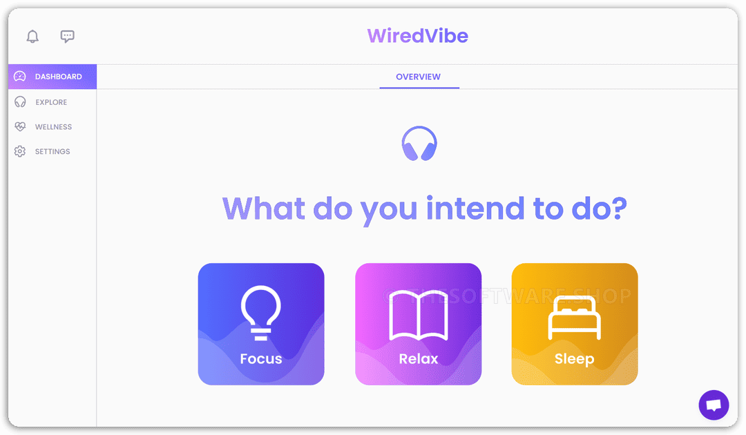 WiredVibe Dashbaord