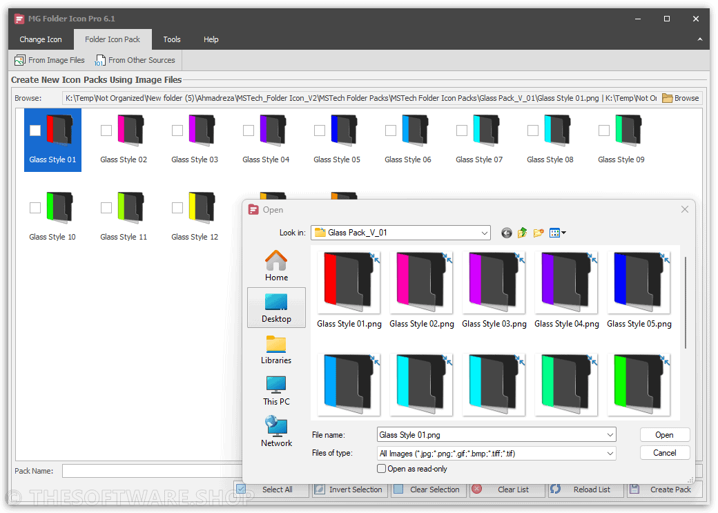 MG Folder Icon PRO Icon Pack