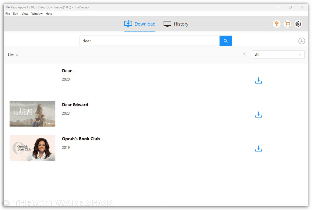 Pazu Apple TV Plus Video Downloader Screenshot