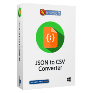 Vovsoft JSON to CSV Converter Review Download boxshot