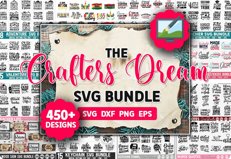 The Crafters Dream SVG Bundle DOwnload Sale