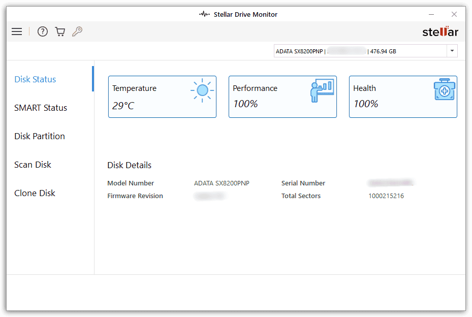 Disk Status