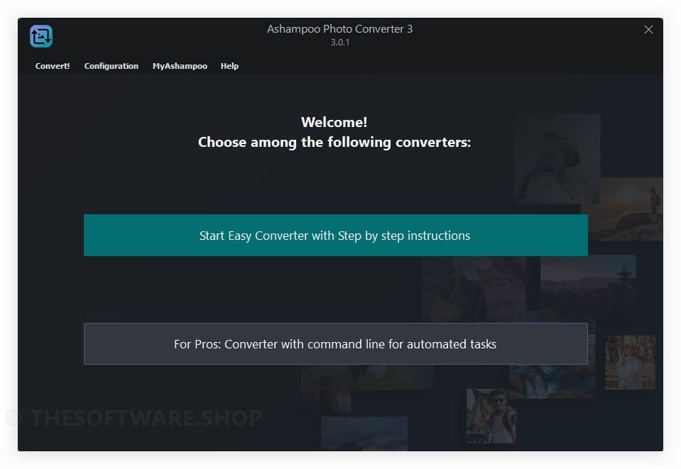 Ashampoo Photo Converter 3 Main Interface