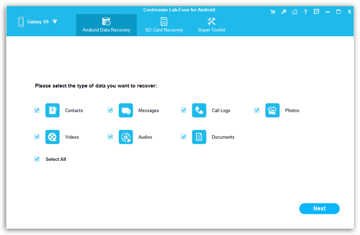 CoolMuster Lab.Fone for Android - Android Data Recovery