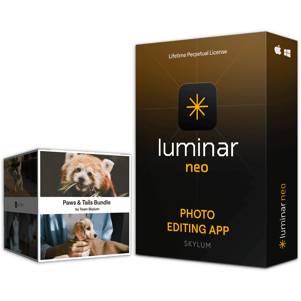 Luminar Neo Lifetime Paws and Tails Bundle Discount Sale