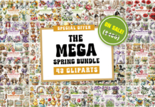 The Mega Spring Clipart Bundle Review Download Sale