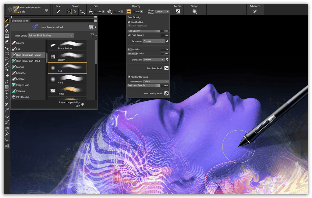 Corel Painter 2023 Screenshot