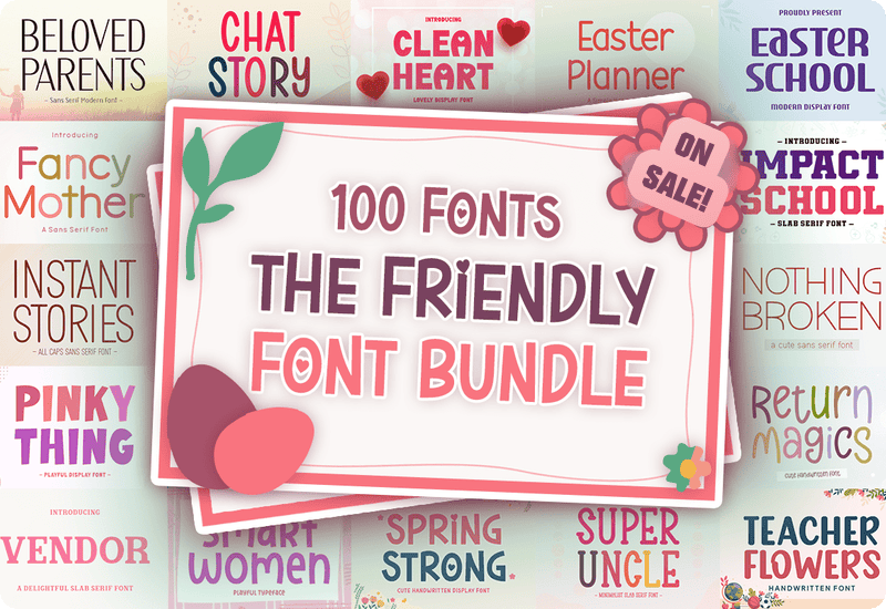 The Friendly Font Bundle Review Download Discount Coupon