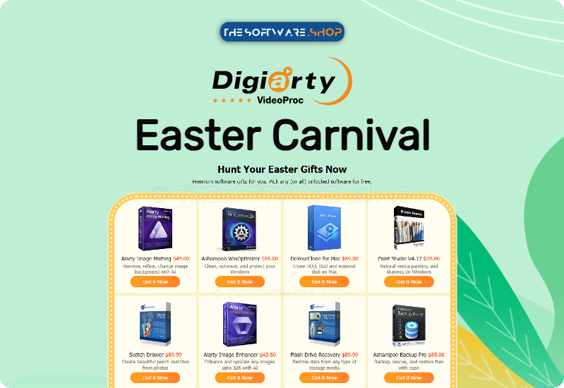 VideoProc Easter Carnival Giveaway