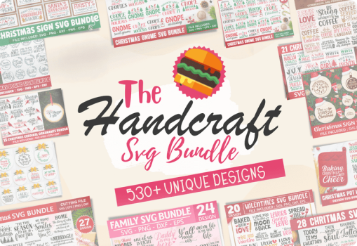 Creative Fabrica The Handcraft SVG Mega Bundle