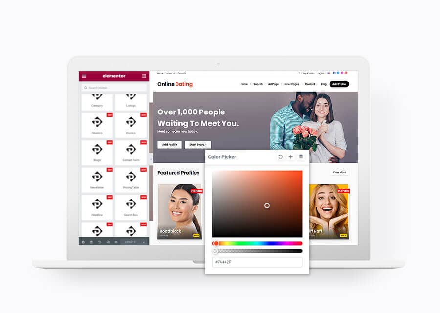 PremiumPress Dating Theme WordPress Screenshot