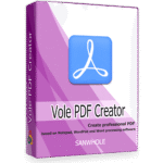 Vole PDF Creator Ultimate Edition Review DOwnload Discount Coupon