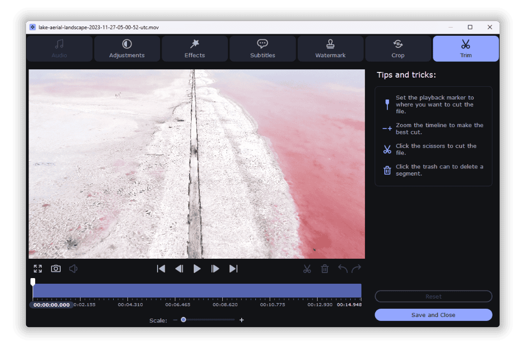 Movavi Video Converter Editor