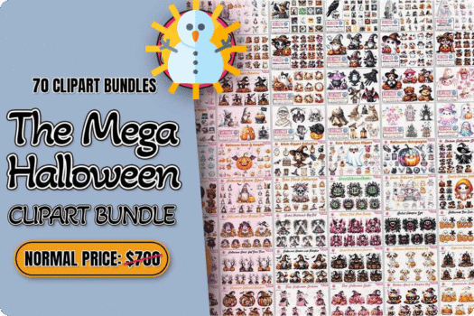 Creative Fabrica The Mega Halloween Clipart Bundle