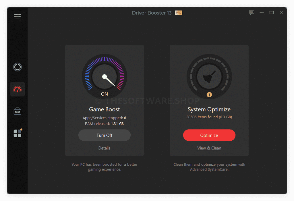 IObit Driver Booster 13 Pro - Game Booster