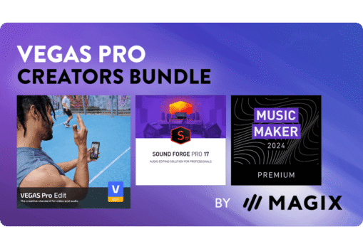 Vegas Pro Creators Bundle Discount Sale