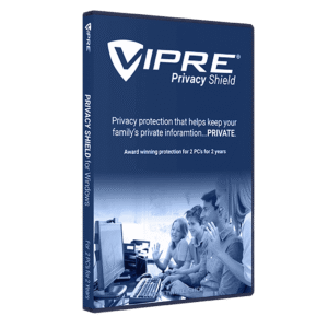 50% Off – VIPRE Privacy Shield: PC Privacy Suite (Anti‑Tracking, Webcam & Microphone Blocker, Dark Web Monitoring, Identity Vault) – for Windows