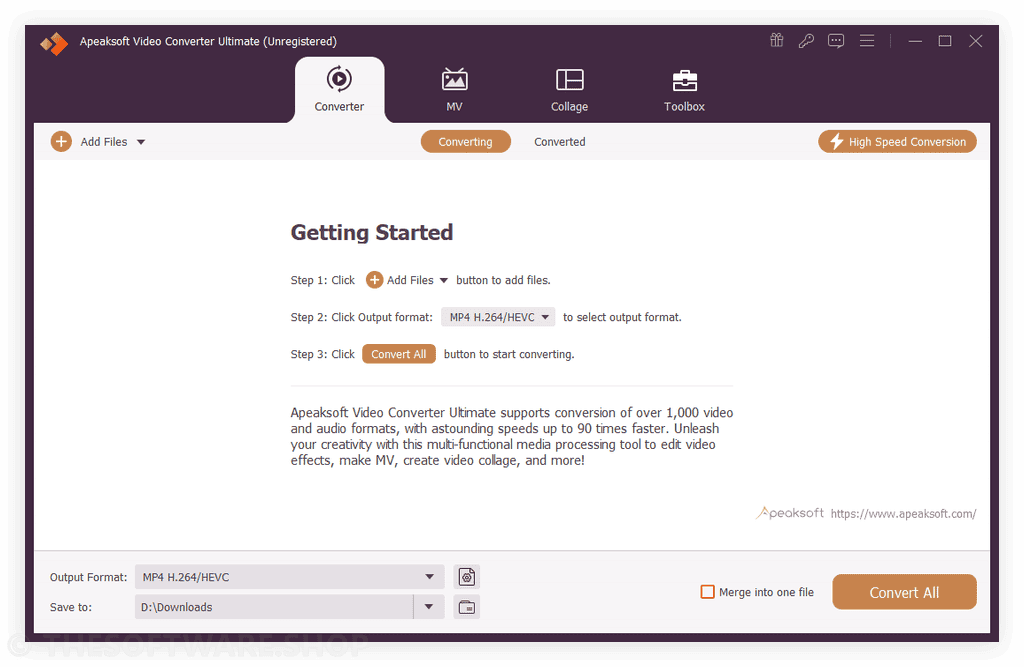 Apeaksoft Video Converter Ultimate screenshot