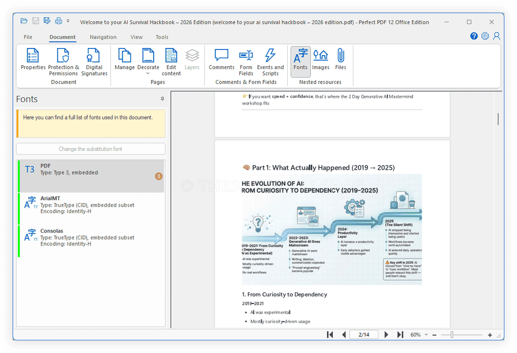 Perfect PDF 12 Office Edition Screenshot