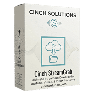 Giveaway – Cinch StreamGrab: Free License Key | Audio & Video Downloader – for Windows