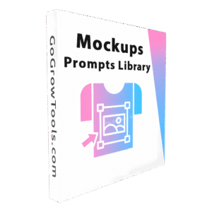 Giveaway – Mockups Prompts Library: Lifetime Access | 1,980 Ready-to-Use AI Mockup Prompts
