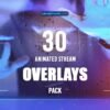 Eldamar Studio 30 Animated Stream Video Overlays Bundle