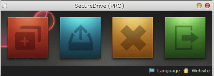 Reezaa SecureDrive PRO Screenshot