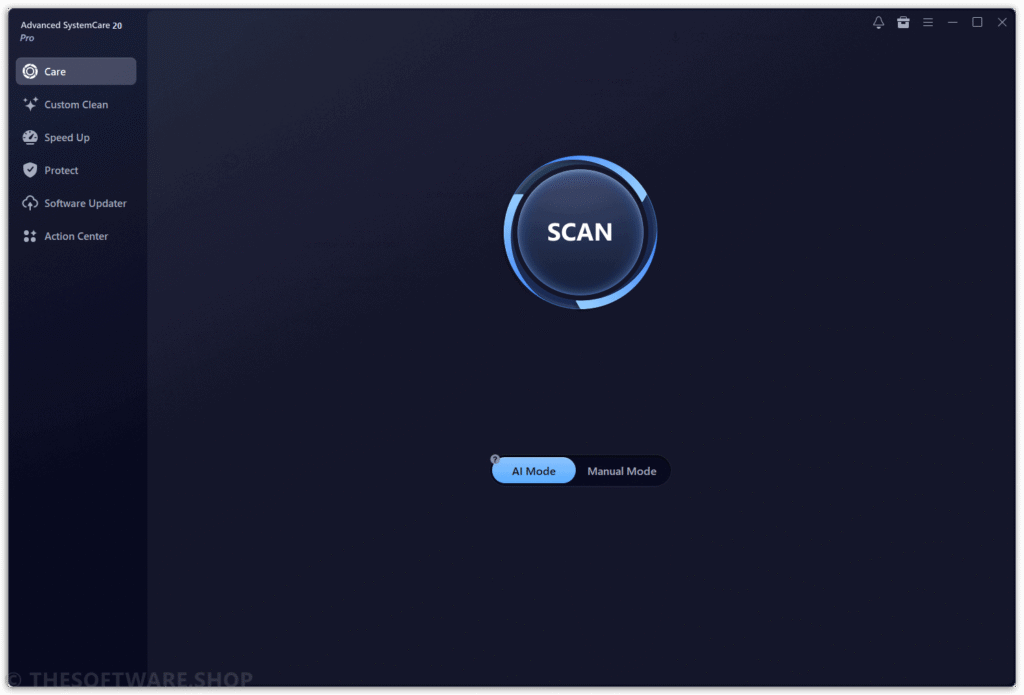 IObit Advanced SystemCare 20 Pro - AI Mode