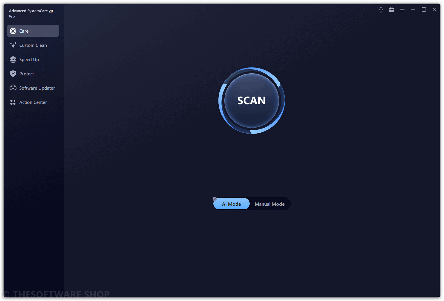 IObit Advanced SystemCare 20 Pro - AI Mode
