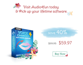 Express the Love in So Many Wonderful Ways with AV Voice Changer Software Diamond