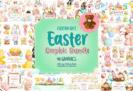 Giveaway – Adorable Easter Graphic Bundle: Free 49 Premium Watercolor Illustrations for Cards, Crafts & Digital Designs | Commercial License
