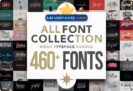 Font Giveaway: All Fonts Collection – Mega Typeface Bundle (Free Lifetime Access + Commercial License) – 460+ Premium Fonts by Maulana Creative – for Windows & macOS