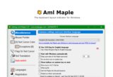 100% Software Giveaway: Aml Maple 5.47 – Free License Key –  A Keyboard Layout Indicator Software – for Windows