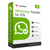 Software Giveaway – AnyMP4 WhatsApp Transfer for iOS: Free 1-year License Code – WhatsApp data Transfer Tool Between iOS Devices – for Windows