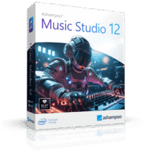75% Off – Ashampoo Music Studio 12: Lifetime License | The Best Sound Center to Edit, Organize, Convert, Burn Audio and Music Files – for Windows