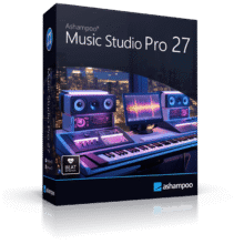 50% Off – Ashampoo Music Studio Pro 27: Lifetime License | The Best Sound Center to Edit, Organize, Convert, Burn Audio and Music Files – for Windows