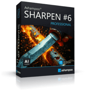 40% Off – Ashampoo SHARPEN #6 Professional: Lifetime License | Precision Photo Sharpening and Finishing Suite – for Windows