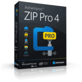 62% Off – Ashampoo Zip Pro 4: Lifetime License |  The Swiss Army knife for your files – 8 Programs in 1 With the Explorer – for Windows