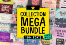 Giveaway – Mega Font Bundle: Free 169 Premium Fonts – Commercial License