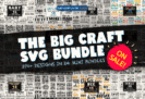 Giveaway – Big Craft SVG Bundle: Free 370+ High-Quality SVG Designs for Cricut, Silhouette, Sublimation & More | Commercial License