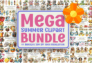 Giveaway – Big Summer Clipart Bundle: Free 44 PNG Sets for Sublimation, T-Shirts, Cards, Mugs, Stickers & More – Includes Commercial License