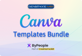 94% Off on 1200+ Templates for Canva – Social Media, Print, Media Kits & More