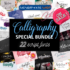 Font GIveaway – The Versatile Spring Font Bundle: Free 40 Premium Fonts by jinanstd | Commercial License