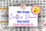 Giveaway  – Crafter’s Dream Mega SVG Bundle: Free Commercial License | 1500+ Premium SVG, PNG, DXF & PDF Designs for Cricut, Silhouette & Cutting Machines