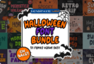Font Giveaway – Halloween Font Bundle: Free 51 Premium Fonts with Commercial License – for Windows, Mac OS X